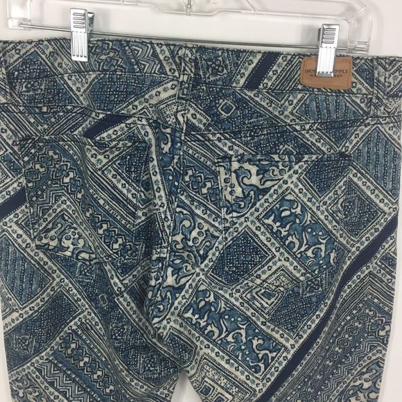Ralph Lauren Denim Supply Blue Mosaic Printed Pant - Picture 6 of 8